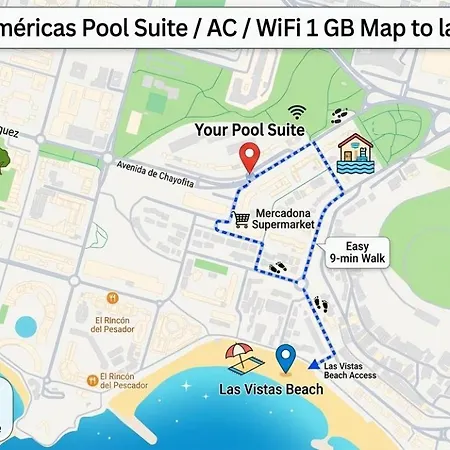 Playa Americas El Camison Pool Apartment *